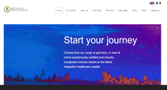 Desktop Screenshot of instituteofhealthsciences.com